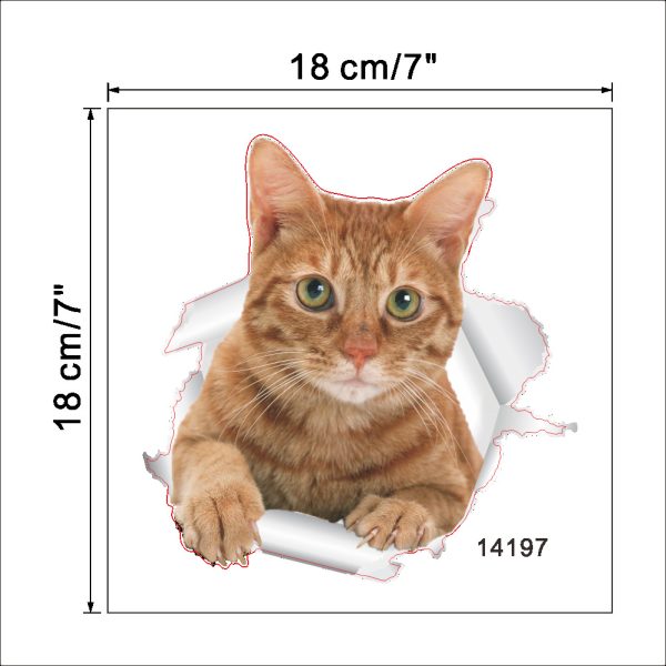 3d Animal Wall Sticker - Image 26